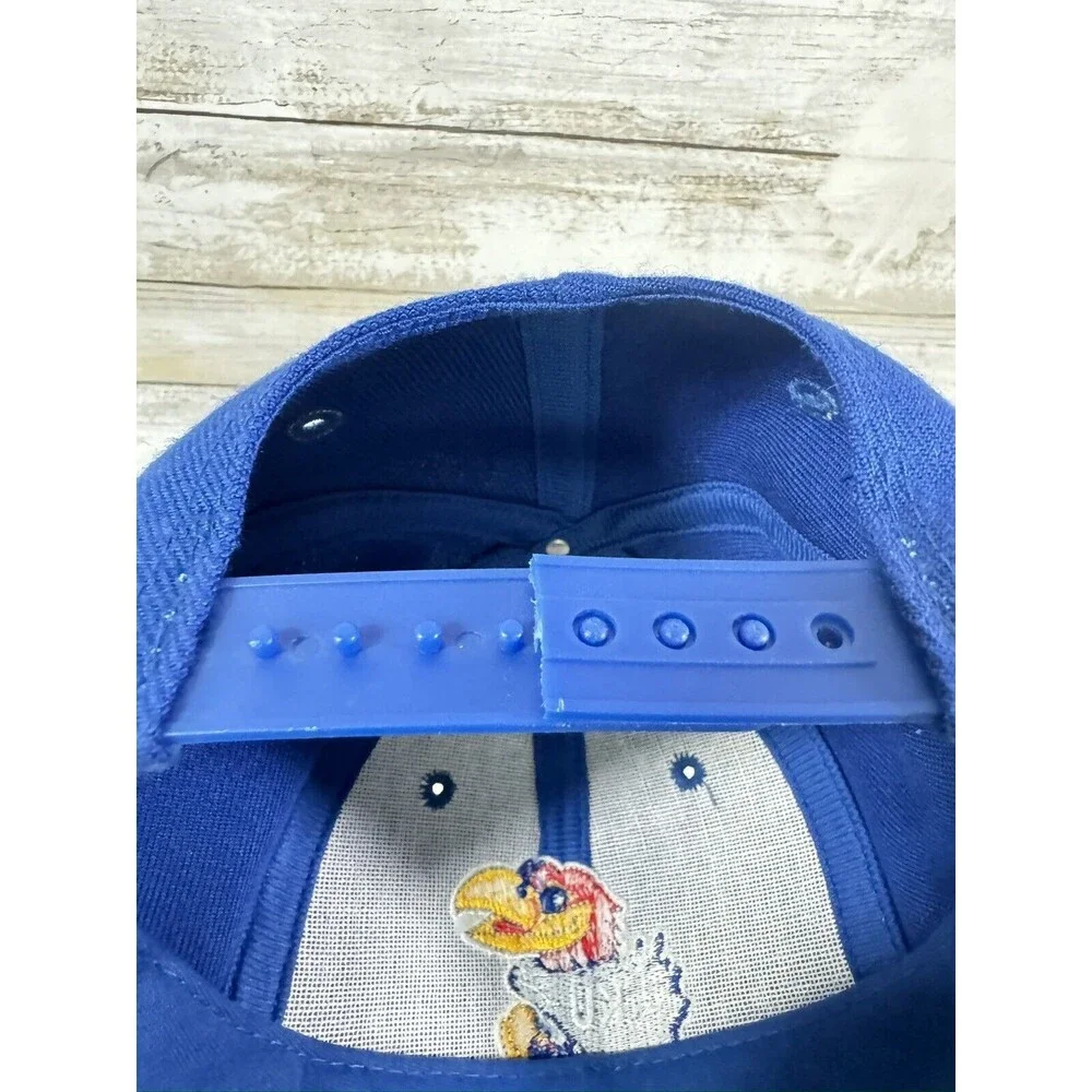 University of Kansas Jayhhawks NCAA Dad Hat Cap Snapback‎ Adult Size Vintage